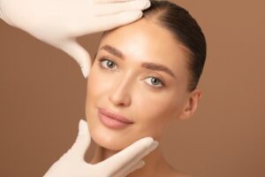 Woman enjoying smooth skin after DiamondGlow Facial in Somerville, NJ